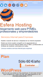 Mobile Screenshot of esferahosting.com